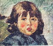 Juan Luna Portrait of the young Andres Luna, the son of Juan Luna, created oil